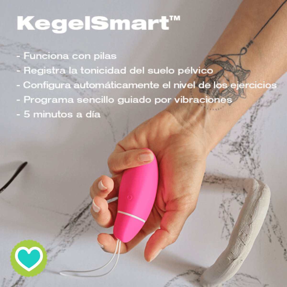 Intimina KegelSmart Ejercitador Suelo Pélvico