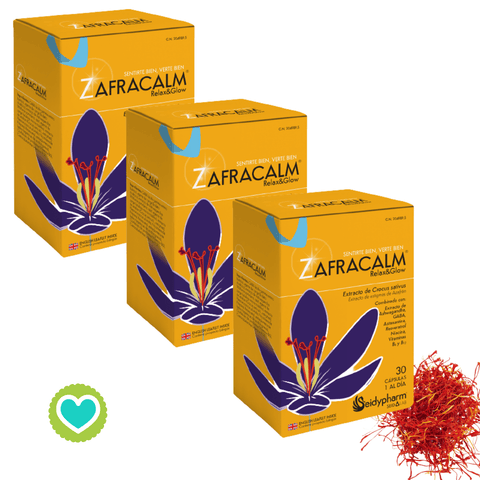Image of Zafracalm Relax & Glow Pack 3 x 30 Cápsulas Seid