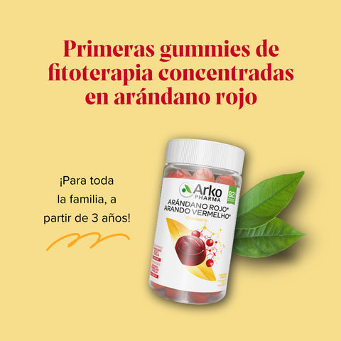 Image of Arkopharma Arkogummies Arándano Rojo 60 Gominolas