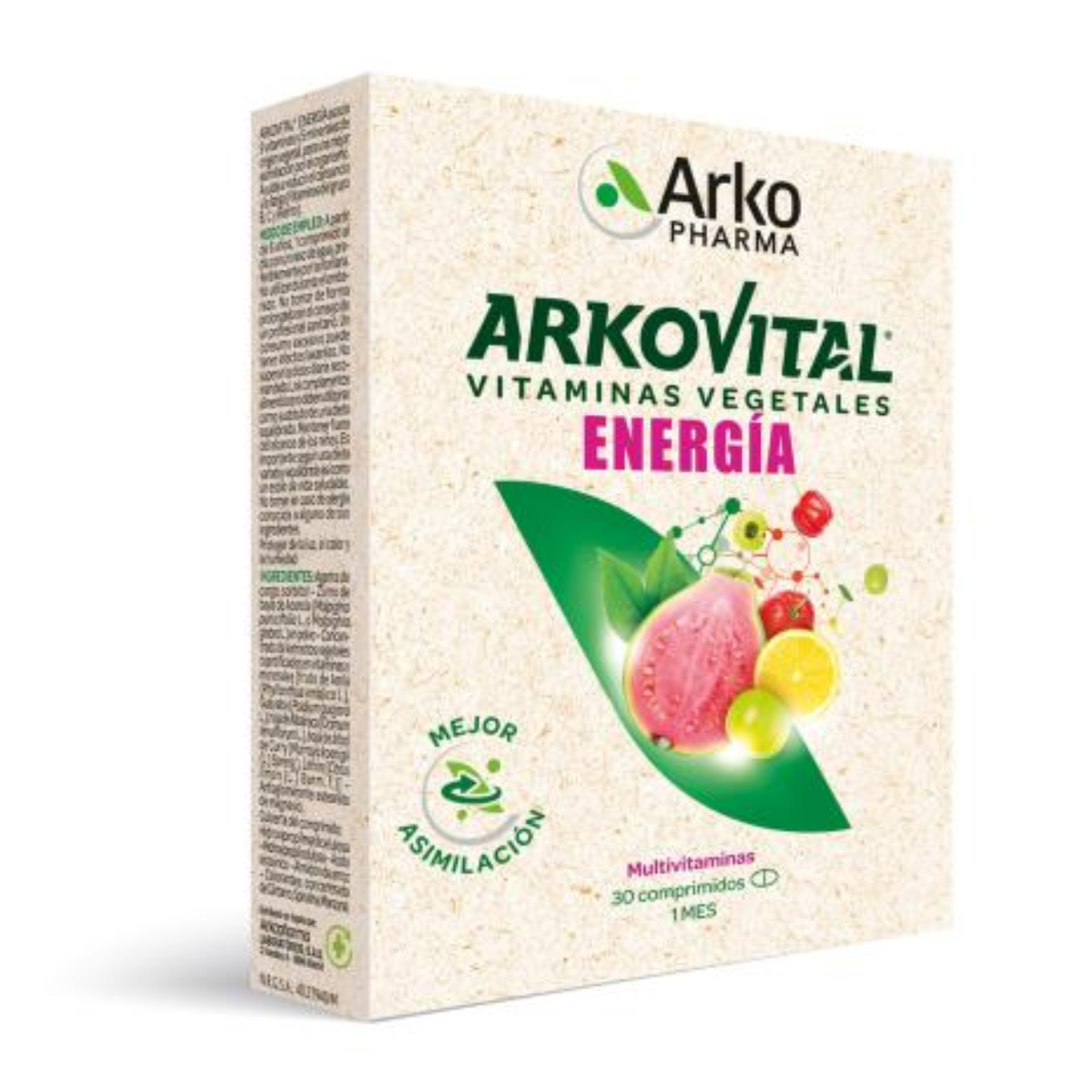 Arkovital Energía Multivitaminas 30 comprimidos