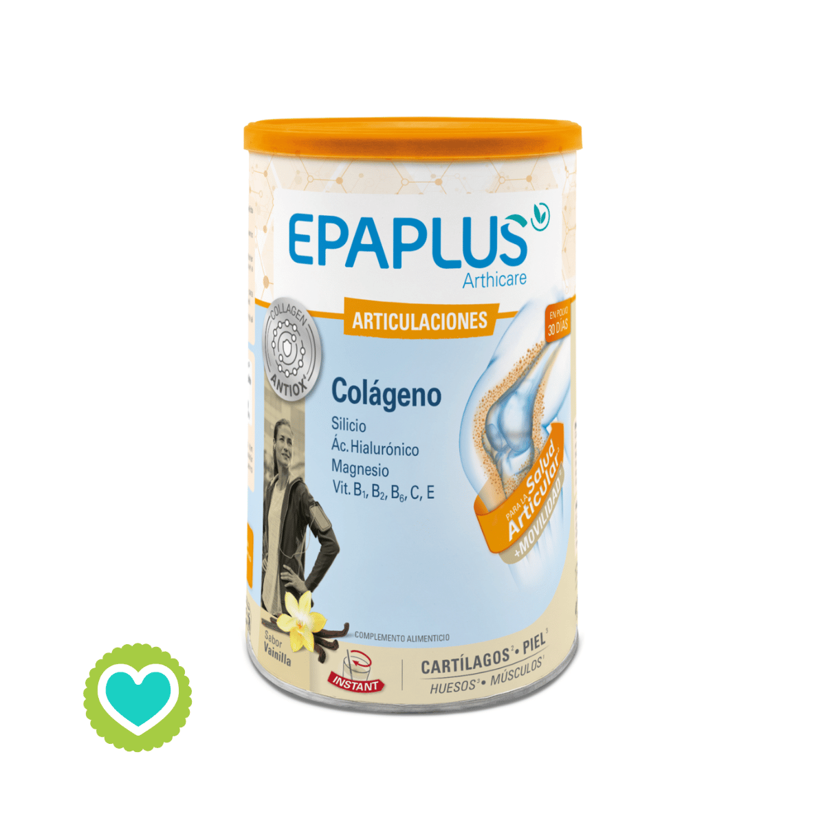 Epaplus Colágeno Antiox Articulaciones Sabor Vainilla 328g
