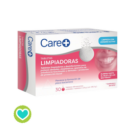 Care+ Tabletas Efervescentes Limpiadoras 30 uds