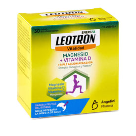 LEOTRON MAGNESIO + VITAMINA D 30 Sobres