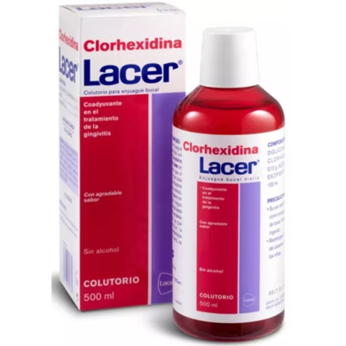 Lacer Clorhexidina Colutorio 500ml