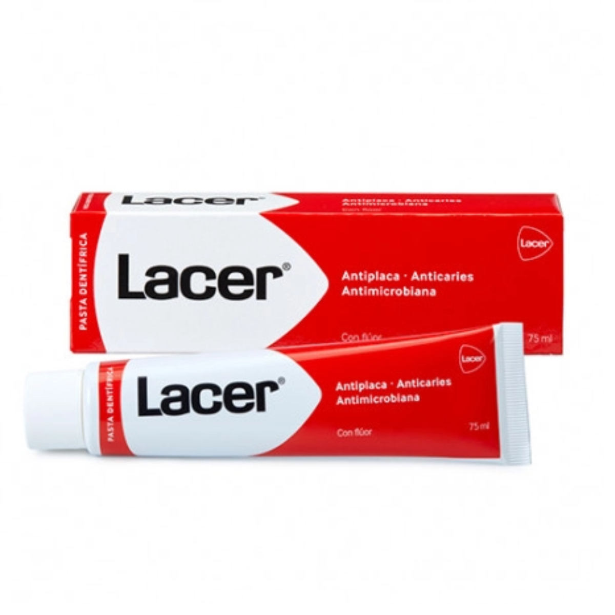 Lacer Pasta Dentífrica Antiplaca - Anticaries con Flúor 75ml