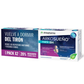 ARKOSUEÑO FORTE 8H  30 comp. Bicapa x 2