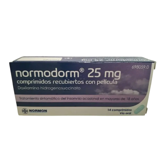Normodorm 25mg 14 Comprimidos Recubiertos