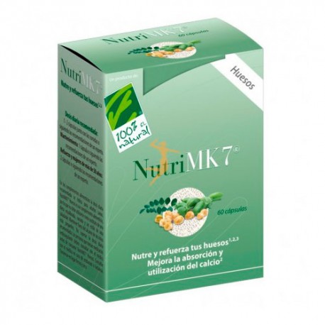 100% Natural NutriMK7 Huesos 60 Cápsulas