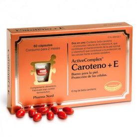 ActiveComplex® Caroteno + E 60 Cápsulas