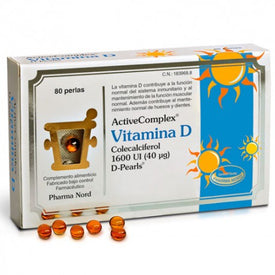 ActiveComplex® Vitamina D 40 mcg. 80 Perlas