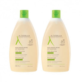A-Derma Gel Ducha Sobregraso Duplo 2x500ml