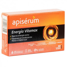 Apisérum Energía Vitamax 30 Cápsulas