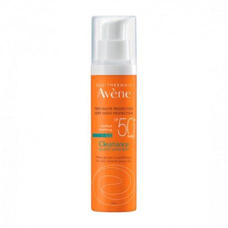 Avène Solar Facial Cleanance SPF 50+ 50 ml