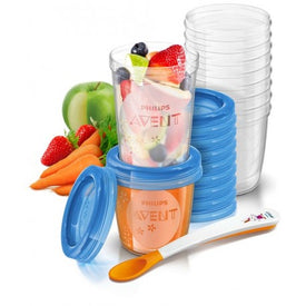 Avent Vasos Almacenamiento de Comida 20 uds