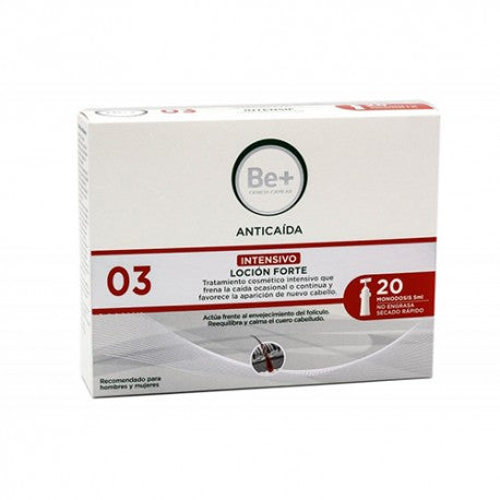 Be+ Anticaída Intensivo Loción Forte 20 Monodosis