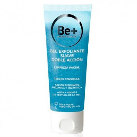 Be+ Gel Exfoliante Suave Doble Acción 75 ml