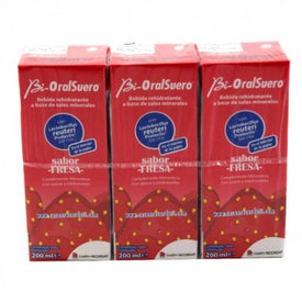 Bi-OralSuero Fresa 3x200ml