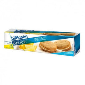 Bimanan Galletas Limón 12 Unidades