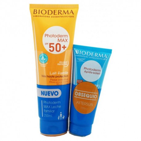 Bioderma Photoderm Leche Familiar 250ml + Aftersun 100ml