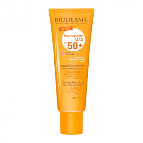 Bioderma Photoderm MAX Aquafluido Con Color Toque Seco SPF50+ 40ml