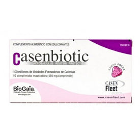 Casenbiotic Fresa 10 comprimidos