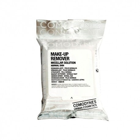 Comodynes Make-Up Remover Toallitas Desmaquillantes Pieles Normales 20 Unidades