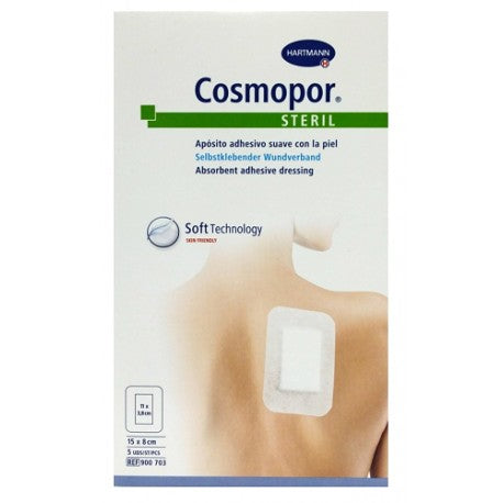 Cosmopor Steril 15 X 8 cm 5 Unidades