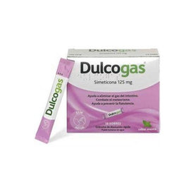 Dulcogas 125mg 18 Sobres Monodosis