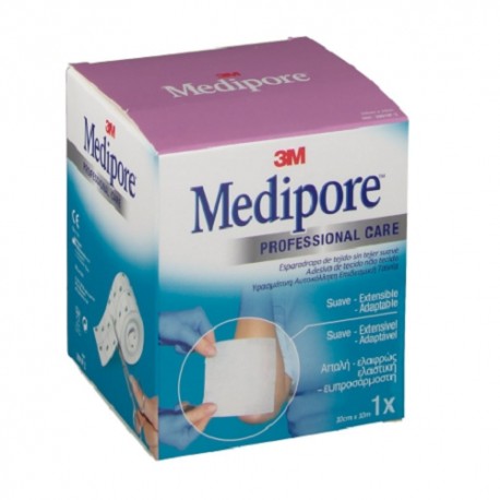 Esparadrapo Hipoalérgico Medipore 10m x 5cm