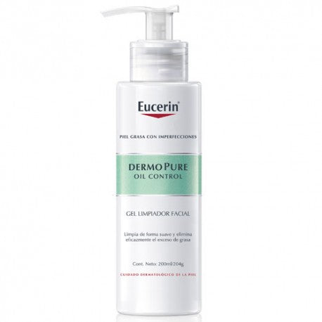 Eucerin Dermopure Oil Control Gel Limpiador Facial 200ml