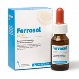 Ferrosol Gotas Frasco 30ml + Sobre 1,9g