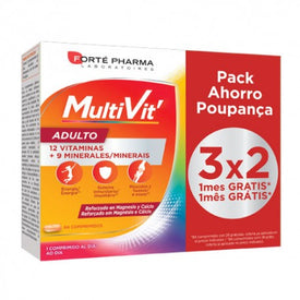 Forte Pharma Energy Multivit Adulto 84 Comprimidos