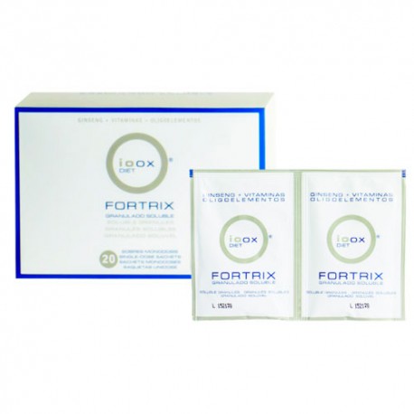 IOOX Fortrix Ginseng, Vitaminas y Oligoelementos 20 Sobres