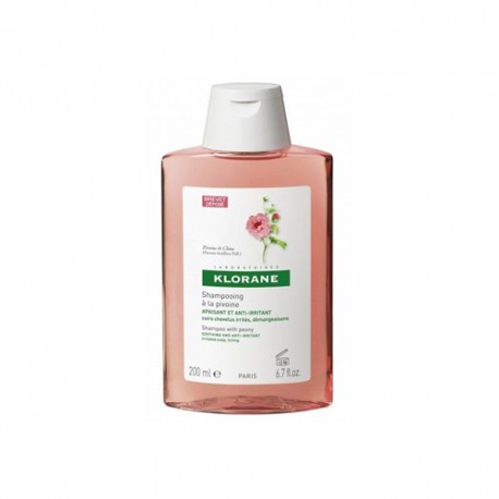 Klorane Champú Calmante al Extracto de Peonia 200ml