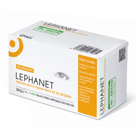 Lephanet 30 toallitas limpiadoras ojos + 12 gratis