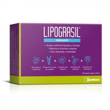 Lipograsil Drenante 14 Sobres