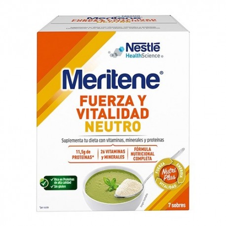 Meritene Neutro Al Plato 7 sobres de 50g