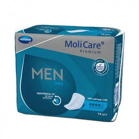 MoliCare Men Pad Pañales Incontinencia 4 gotas 14uds