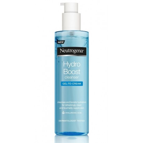Neutrogena Hydro Boost Limpiador Gel de Agua 200ml
