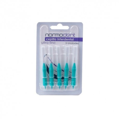 Normodent Cepillos Interdentales Ultrafinos 5 unidades