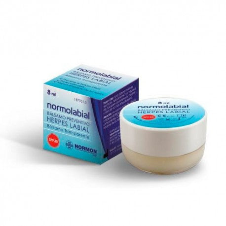 Normolabial Balsamo Herpes Labial SPF30 Tarro 8ml