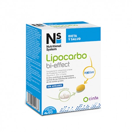 NS Lipocarbo Bi-Effect 60 Comprimidos
