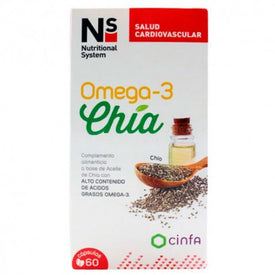 NS Omega-3 Chía 60 Cápsulas