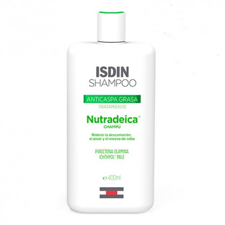 Isdin Nutradeica Champú Anticaspa Grasa 400ml.