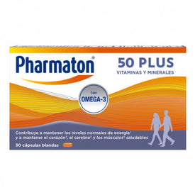 Pharmaton 50 Plus 30 Cápsulas
