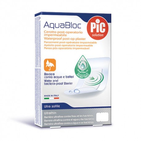 Pic AquaBloc Apósito Post-Operatorio Impermeable 15x10cm 5 Unidades