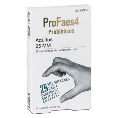 ProFaes4 Probióticos Adultos 25mm 30cápsulas