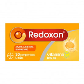 Redoxon Limón Vitaminas Defensas  30 Comprimidos Efervescentes