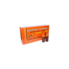 Revital Vitaminado Jalea Real 1000mg + Hierro + Vitaminas 20 Viales