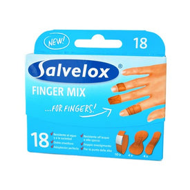 Salvelox Apósito Adhesivo Finger Mix 18 uds